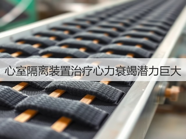 心室隔离装置治疗心力衰竭潜力巨大(图3)