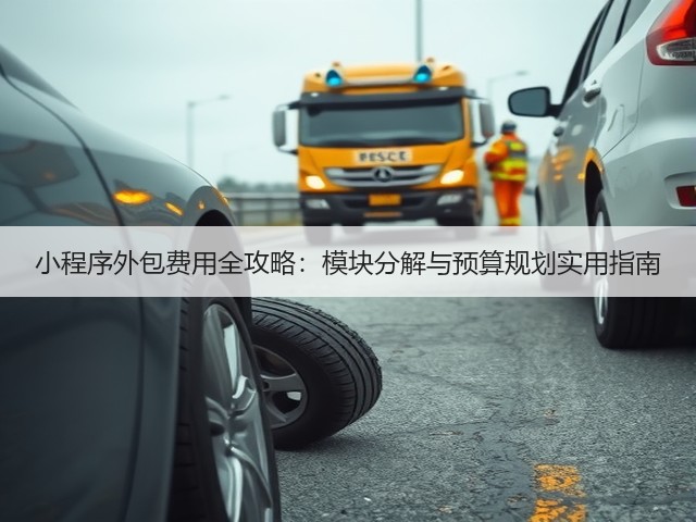 小程序外包费用全攻略：模块分解与预算规划实用指南(图1)