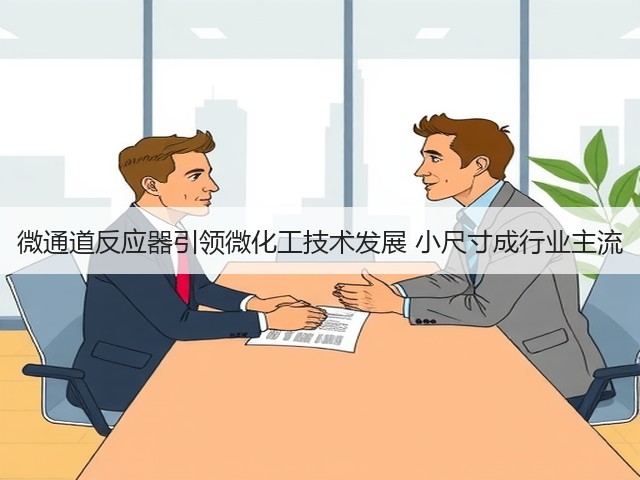 微通道反应器引领微化工技术发展 小尺寸成行业主流(图3) 微通道反应器引领微化工技术发展 小尺寸成行业主流(图3)