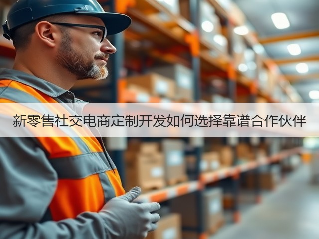 新零售社交电商定制开发如何选择靠谱合作伙伴(图1)