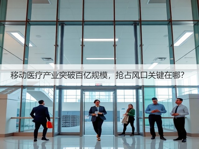 移动医疗产业突破百亿规模，抢占风口关键在哪？(图3)