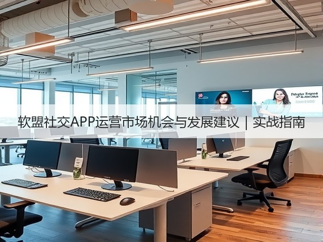 软盟社交APP运营市场机会与发展建议｜实战指南(图1)