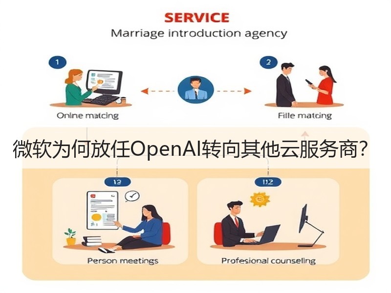 微软为何放任OpenAI转向其他云服务商？
