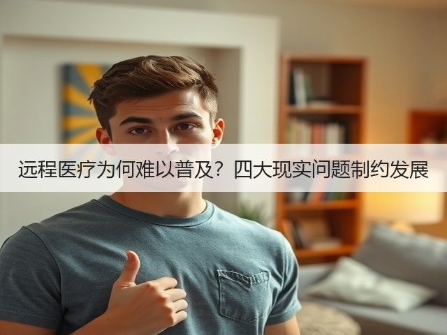 远程医疗为何难以普及？四大现实问题制约发展(图2)