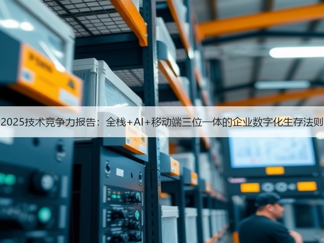 2025技术竞争力报告：全栈+AI+移动端三位一体的企业数字化生存法则(图1)