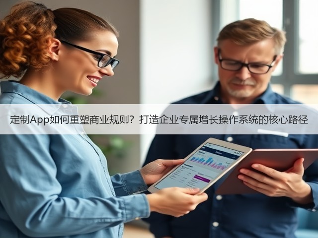 定制App如何重塑商业规则？打造企业专属增长操作系统的核心路径(图2)