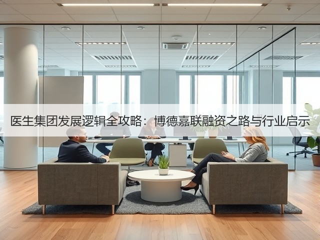 医生集团发展逻辑全攻略：博德嘉联融资之路与行业启示(图1)