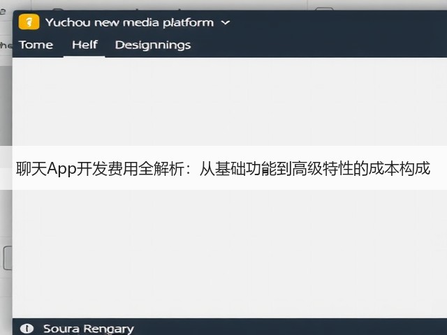 聊天App开发费用全解析：从基础功能到高级特性的成本构成(图3)