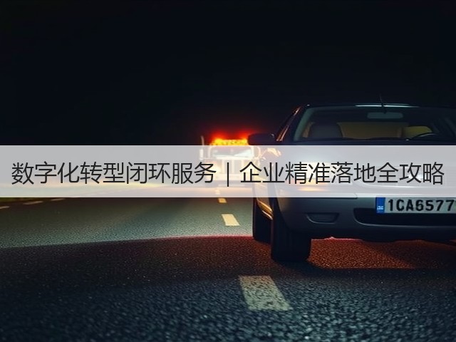 数字化转型闭环服务｜企业精准落地全攻略(图2)