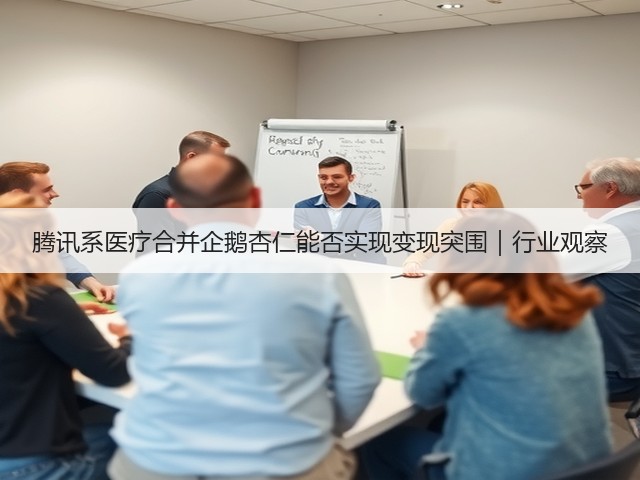 腾讯系医疗合并企鹅杏仁能否实现变现突围|行业观察(图2) 腾讯系医疗合并企鹅杏仁能否实现变现突围|行业观察(图2)