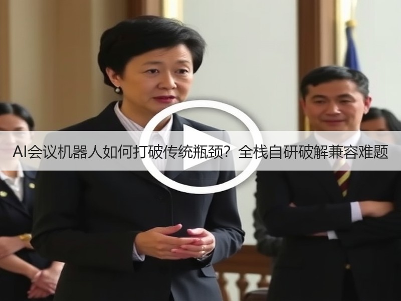 AI会议机器人如何打破传统瓶颈？全栈自研破解兼容难题