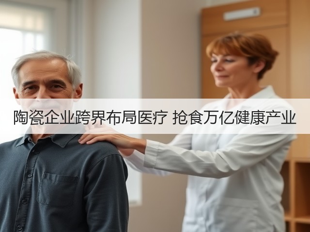 陶瓷企业跨界布局医疗 抢食万亿健康产业(图3)