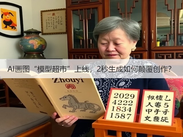 AI画图“模型超市”上线,2秒生成如何颠覆创作?(图1) AI画图“模型超市”上线,2秒生成如何颠覆创作?(图1)