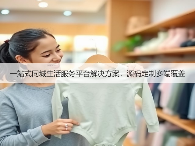一站式同城生活服务平台解决方案,源码定制多端覆盖(图3) 一站式同城生活服务平台解决方案,源码定制多端覆盖(图3)