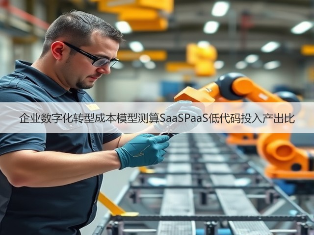 企业数字化转型成本模型测算SaaSPaaS低代码投入产出比(图1)