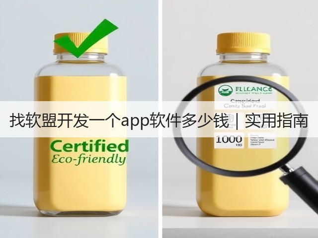 找软盟开发一个app软件多少钱｜实用指南(图1)