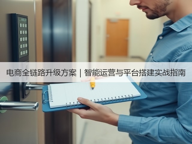电商全链路升级方案｜智能运营与平台搭建实战指南(图1)