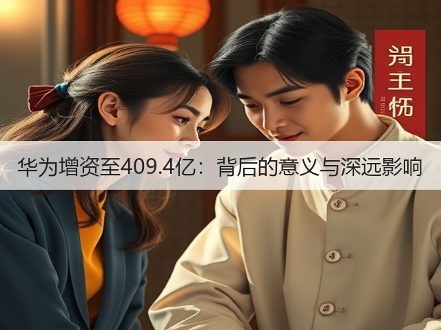 华为增资至409.4亿：背后的意义与深远影响(图1)