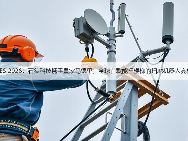 CES 2026：石头科技携手皇家马德里，全球首款能扫楼梯的扫地机器人亮相(图2)