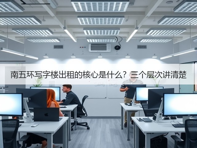 南五环写字楼出租的核心是什么？三个层次讲清楚(图2)