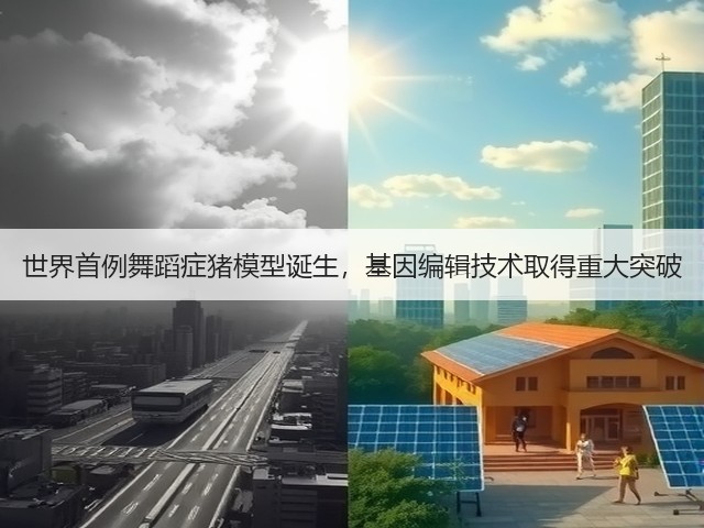 世界首例舞蹈症猪模型诞生，基因编辑技术取得重大突破(图2)