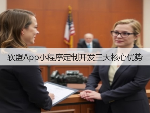 软盟App小程序定制开发三大核心优势(图1) 软盟App小程序定制开发三大核心优势(图1)
