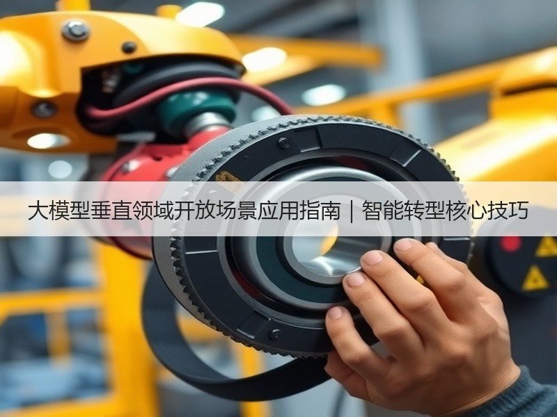 大模型垂直领域开放场景应用指南｜智能转型核心技巧