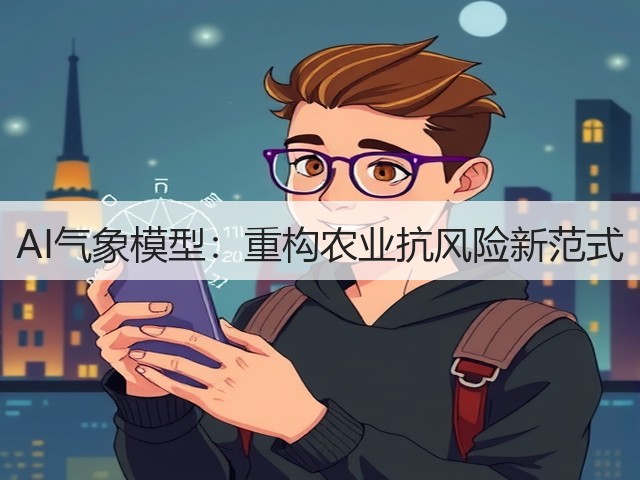 AI气象模型：重构农业抗风险新范式(图1)