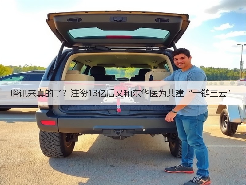 腾讯来真的了？注资13亿后又和东华医为共建“一链三云”