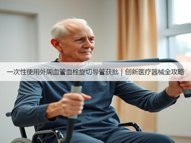 一次性使用外周血管血栓旋切导管获批｜创新医疗器械全攻略(图1)