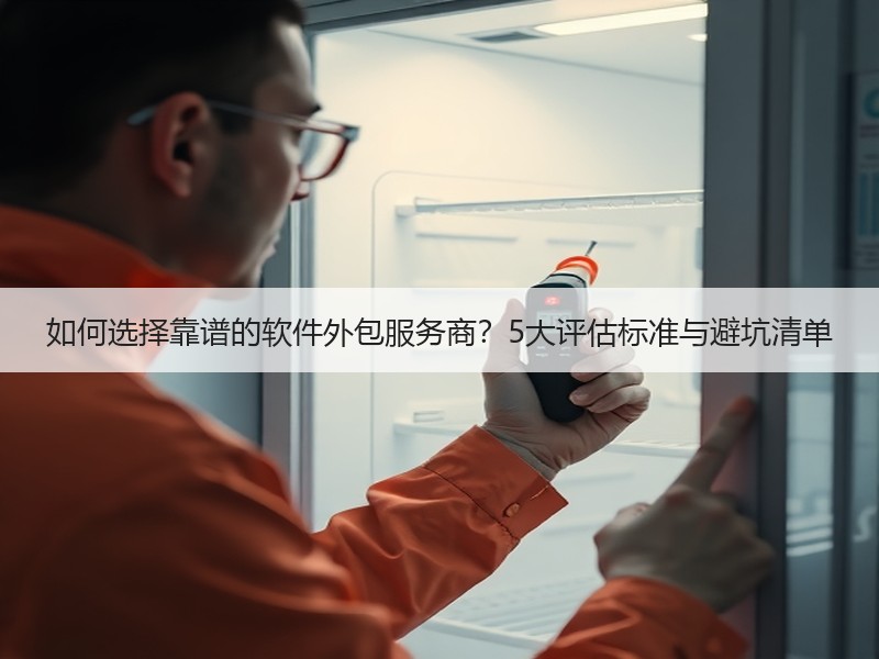 如何选择靠谱的软件外包服务商？5大评估标准与避坑清单