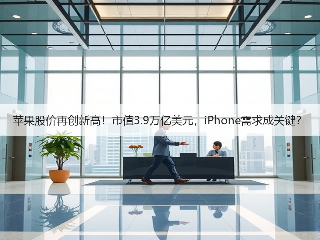 苹果股价再创新高！市值3.9万亿美元，iPhone需求成关键？(图2)