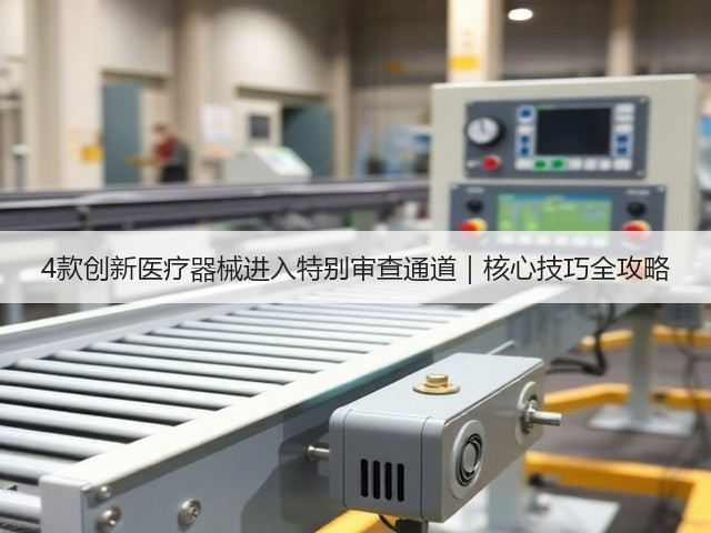 4款创新医疗器械进入特别审查通道｜核心技巧全攻略(图2)