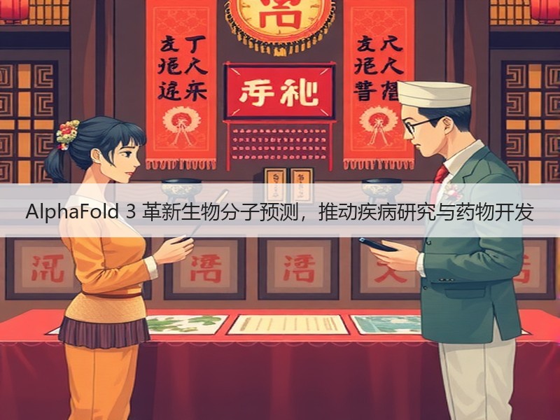 AlphaFold 3 革新生物分子预测，推动疾病研究与药物