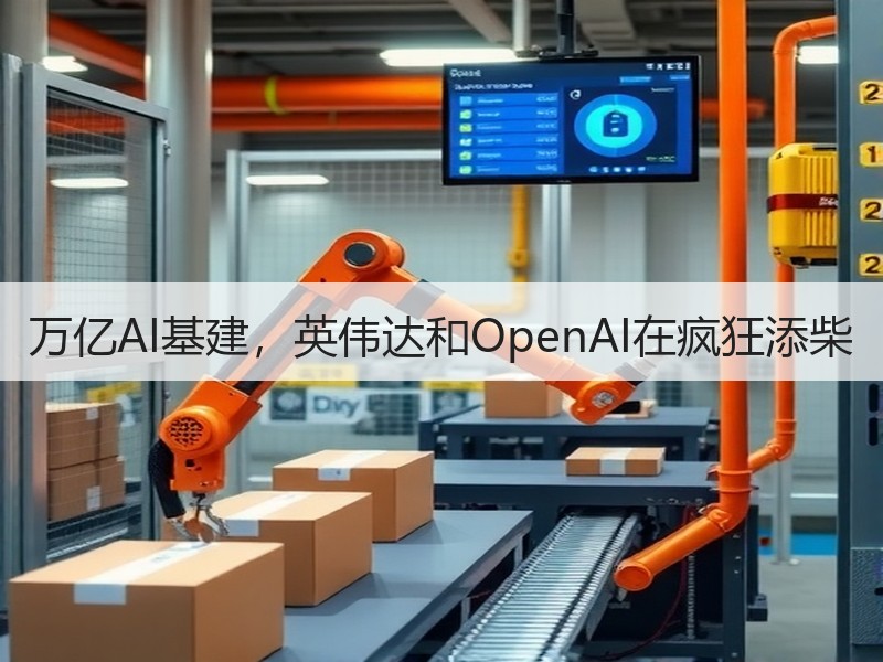 万亿AI基建，英伟达和OpenAI在疯狂添柴