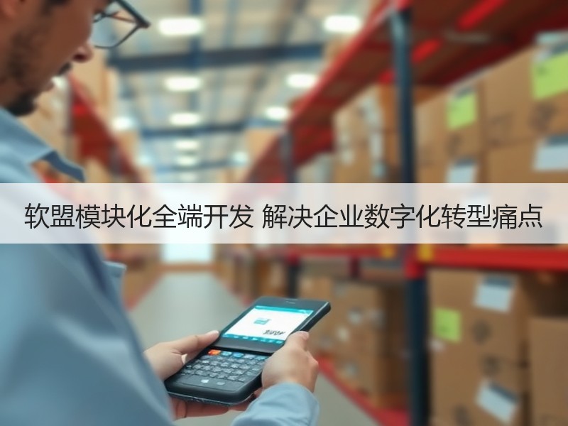 软盟模块化全端开发 解决企业数字化转型痛点