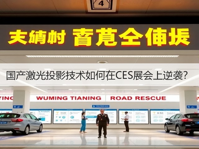 国产激光投影技术如何在CES展会上逆袭?(图2) 国产激光投影技术如何在CES展会上逆袭?(图2)