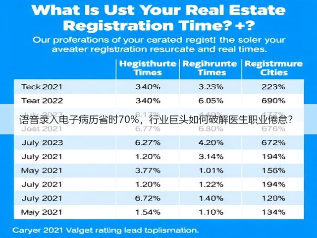 语音录入电子病历省时70%,行业巨头如何破解医生职业倦怠?(图2) 语音录入电子病历省时70%,行业巨头如何破解医生职业倦怠?(图2)