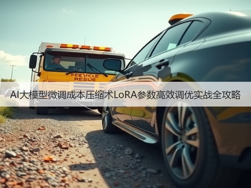 AI大模型微调成本压缩术LoRA参数高效调优实战全攻略