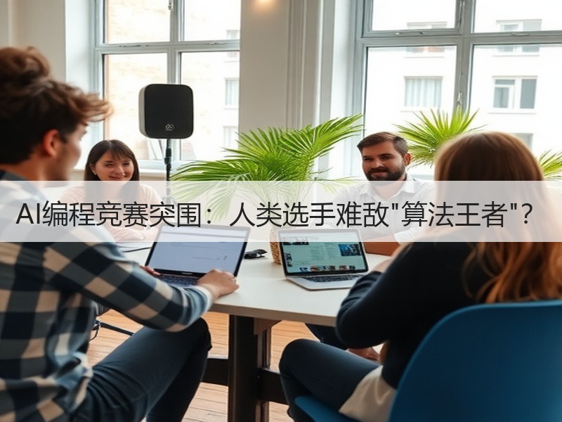 AI编程竞赛突围：人类选手难敌