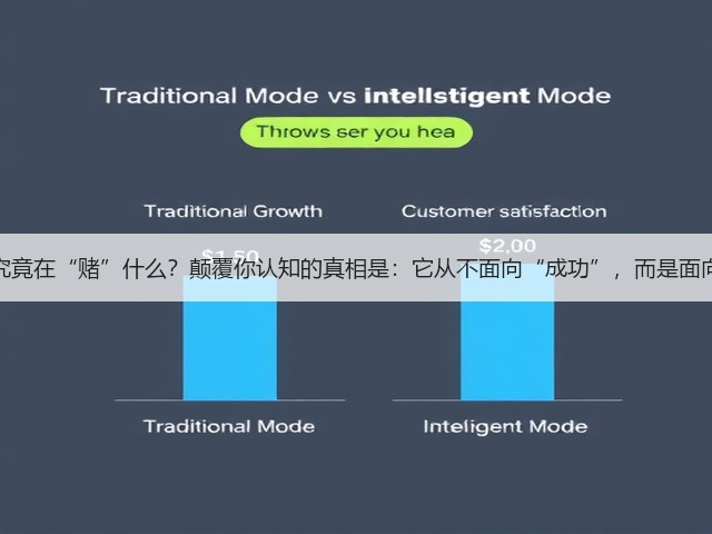 风险投资究竟在“赌”什么？颠覆你认知的真相是：它从不面向“成功”，而是面向“失败”(图1)