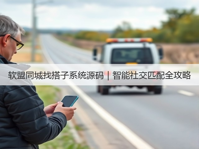 软盟同城找搭子系统源码｜智能社交匹配全攻略(图3)