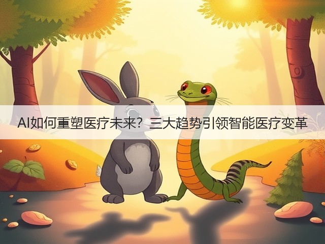 AI如何重塑医疗未来?三大趋势引领智能医疗变革(图2) AI如何重塑医疗未来?三大趋势引领智能医疗变革(图2)