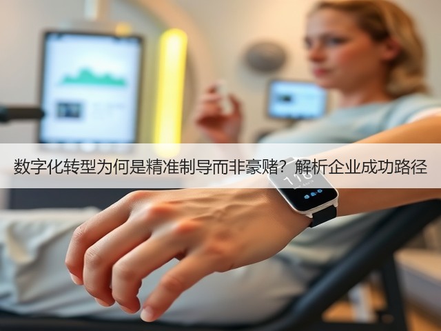 数字化转型为何是精准制导而非豪赌？解析企业成功路径(图1)