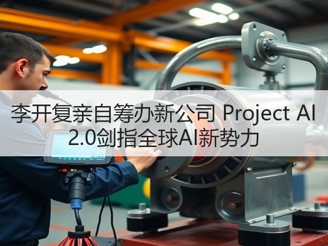 李开复亲自筹办新公司 Project AI 2.0剑指全球AI新势力(图3) 李开复亲自筹办新公司 Project AI 2.0剑指全球AI新势力(图3)