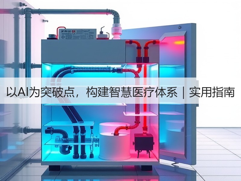 以AI为突破点，构建智慧医疗体系｜实用指南
