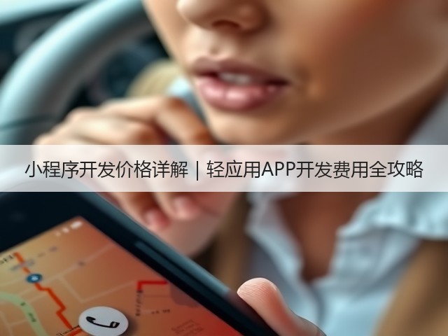 小程序开发价格详解｜轻应用APP开发费用全攻略(图2)