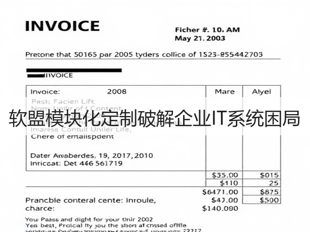 软盟模块化定制破解企业IT系统困局(图1)