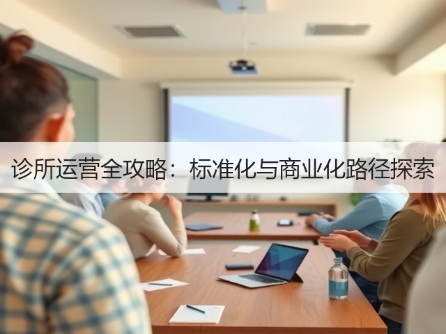 诊所运营全攻略：标准化与商业化路径探索(图1)