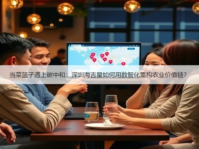 当菜篮子遇上碳中和：深圳海吉星如何用数智化重构农业价值链？(图1)